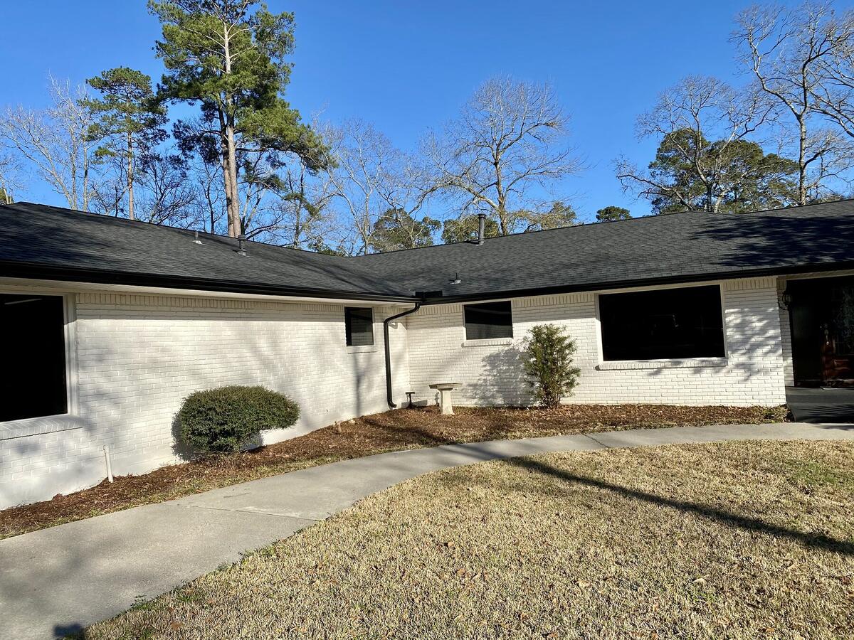 Completed exterior painting project